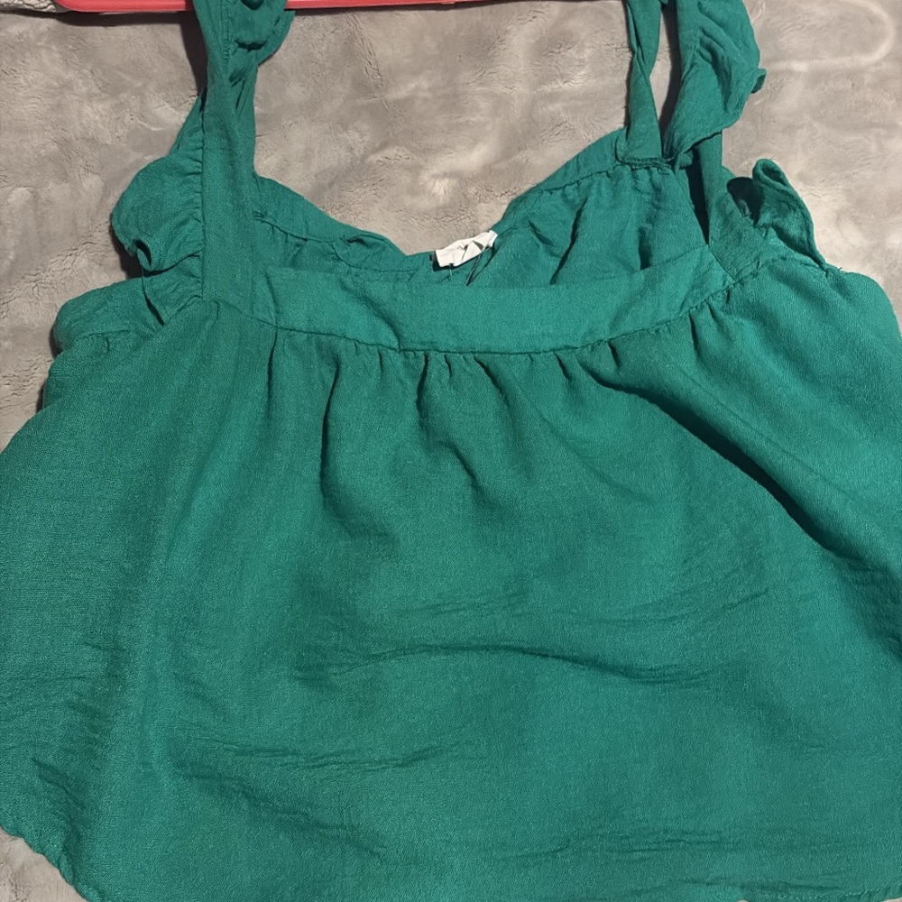 Elegant Green Women's Top